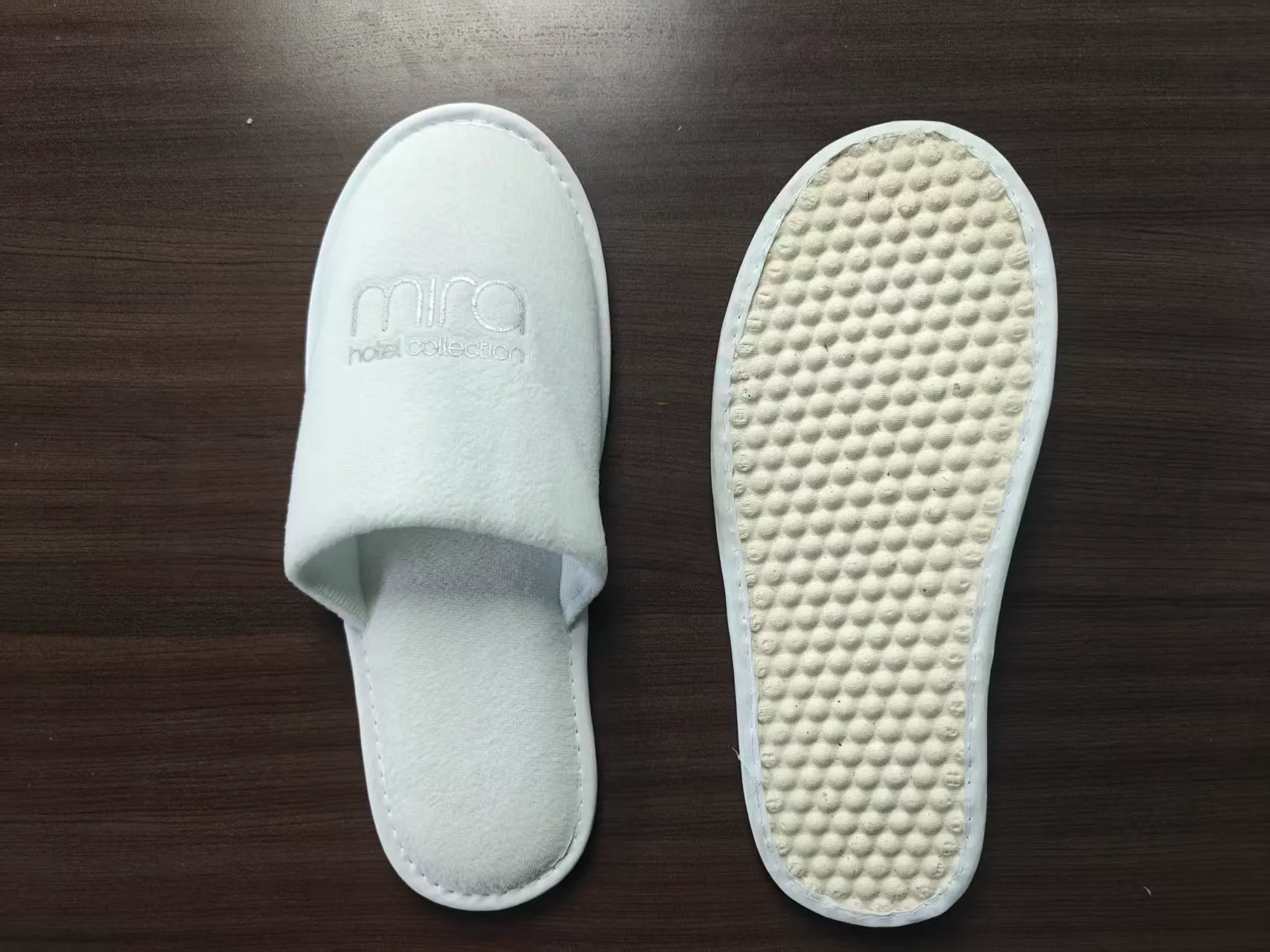 thick luxury biodegradable spa slippers USA organic resort