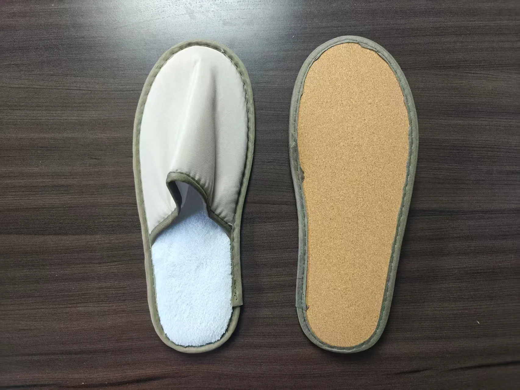 individually wrapped biodegradable slippers USA Airbnb
